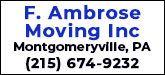 F. Ambrose Moving Inc Sponsorship Banner